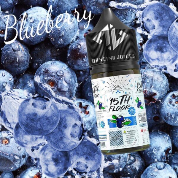 SALTNIC 15TH FLOOR Blueberry Brust 30ml - Tinh dầu Saltnic Mỹ Chính Hãng