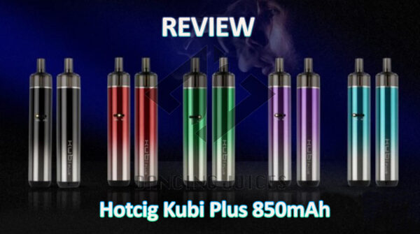 Hotcig Kubi Plus Pod Kit 850mAh- Thiet Bi Pod System Chinh Hang