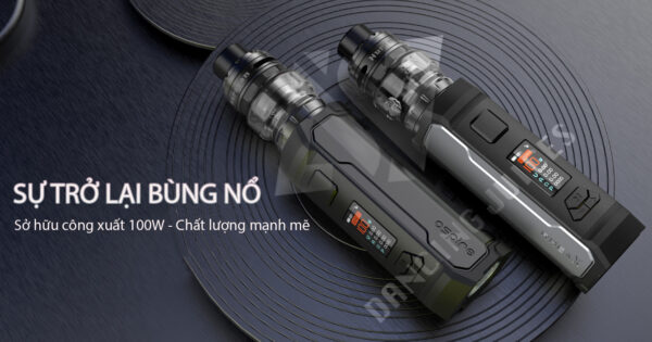 ASPIRE Rhea X 100W Kit - Thiet bi Vape chinh hang