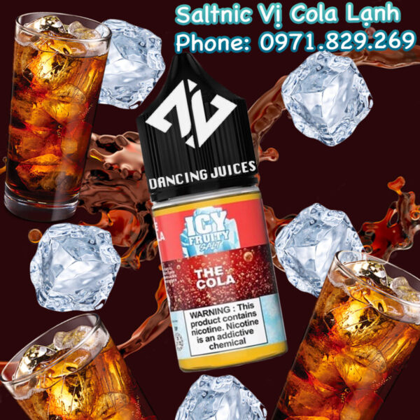 SALTNIC ICY FRUITY Cola 30ml - Tinh Dau Saltnic My Chinh Hang