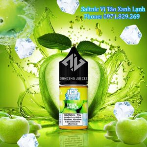 Saltnic Icy Fruity True Apple 30ml - Tinh Dau Saltnic Chinh Hang