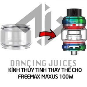 Kinh Thay The Tank Freemax Maxus 100W Kit - Phu Kien Vape Chinh Hang
