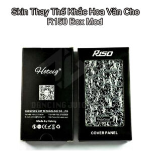 Skin Khac Hoa Van R150 Box Mod - Phu Kien Vape Chinh Hang
