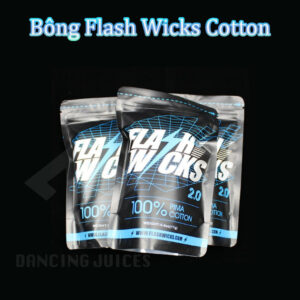 Bong Flash Wicks Cotton Soi Gai 100% PIMA Cotton - Bong Chuyen Dung Cho Vape