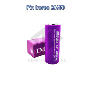 Pin Imren 26650 - Pin Vape Chinh Hang