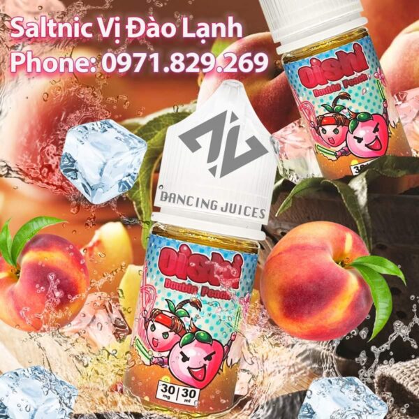 Kardinal Oishi Double Peach 30ml - Tinh dau Saltnic Malay Chinh Hang Phone: 0971.829.269