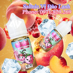 Kardinal Oishi Double Peach 30ml - Tinh Dau Saltnic Malay Chinh Hang Phone: 0971.829.269
