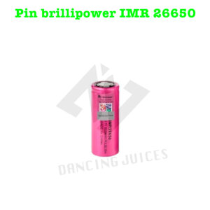 Pin brillipower IMR 26650 - Pin Vape Chinh Hang 