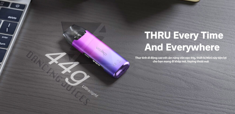 Review Voopoo V.THRU Pro Pod Kit 25w Thiet bi Pod System Chinh Hang Phone: 0971.829.269