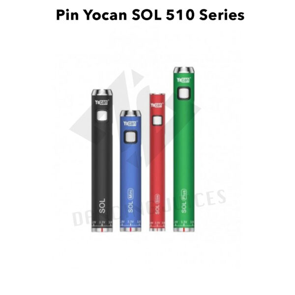 Pin Yocan SOL 510 Series - Phu Kien Vape Chinh Hang