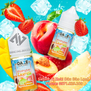 Saltnic 7 Daze Fusion Iced Strawberry Mango Nectarine 30ml Phone: 0971.829.269