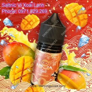 SALTNIC NINJA SALT Mango 30ml - Tinh Dau Saltnic Chinh Hang Phone: 0971.829.269