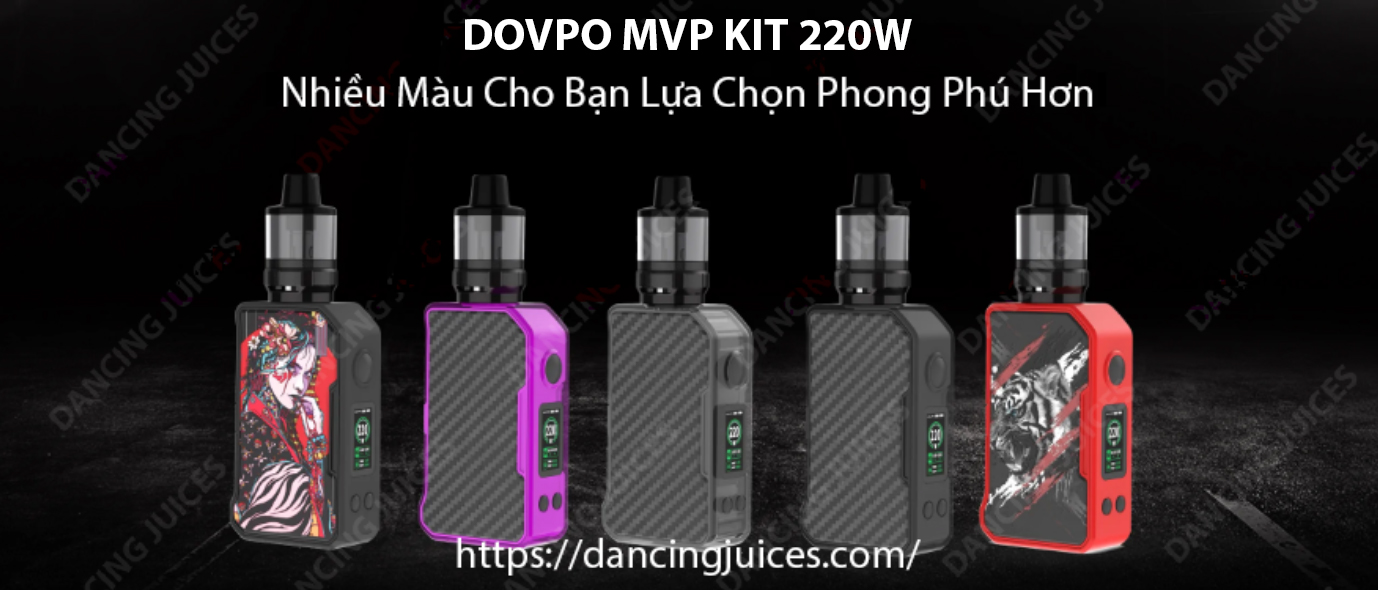 REVIEW DOVPO MVP Vape Kit 220W Dang Cap Vinh Cuu