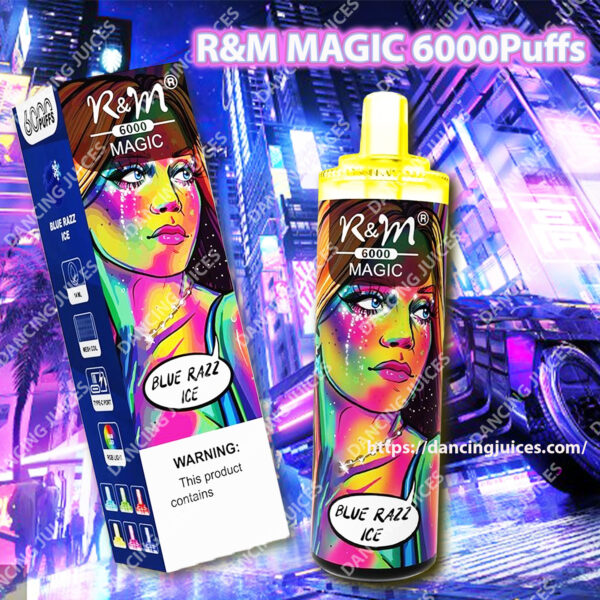 Review R&M MAGIC 6000 PUFFS Voi 12 Huong Vi Thom Ngon Phone: 0971.829.269