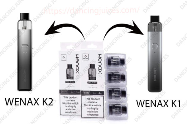 So Sanh Geekvape Wenax K1 (SE) VS Geekvape Wenax K2 Phone: 0971.829.269