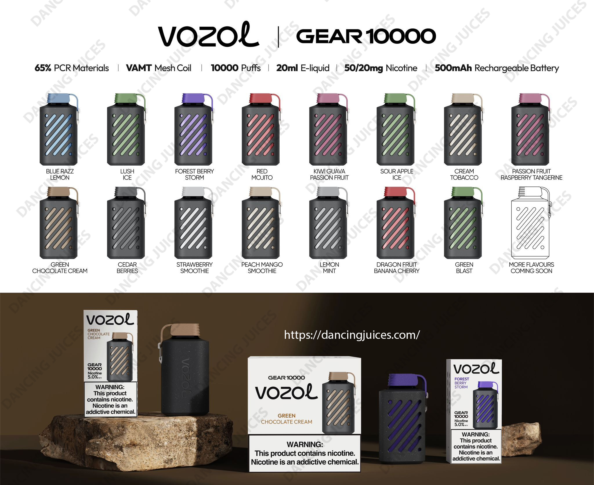 Vozol Gear 10000puffs: Lua chon pod 1 lan su dung dang gia cho vaping lau dai Phone: 0971.829.269