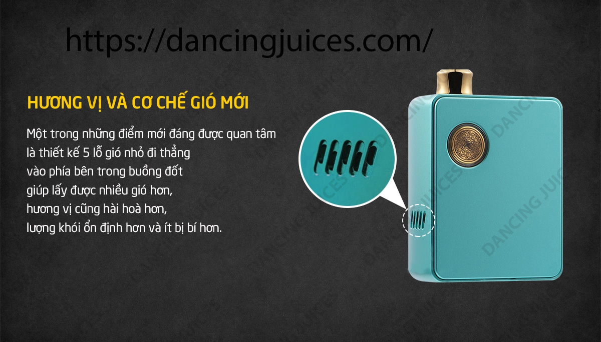 DOTMOD DotAio Mini Pod - San Pham Ket Hop Giua Hieu Nang Cao Va Su Nho Gon Phone: 0971.829.269