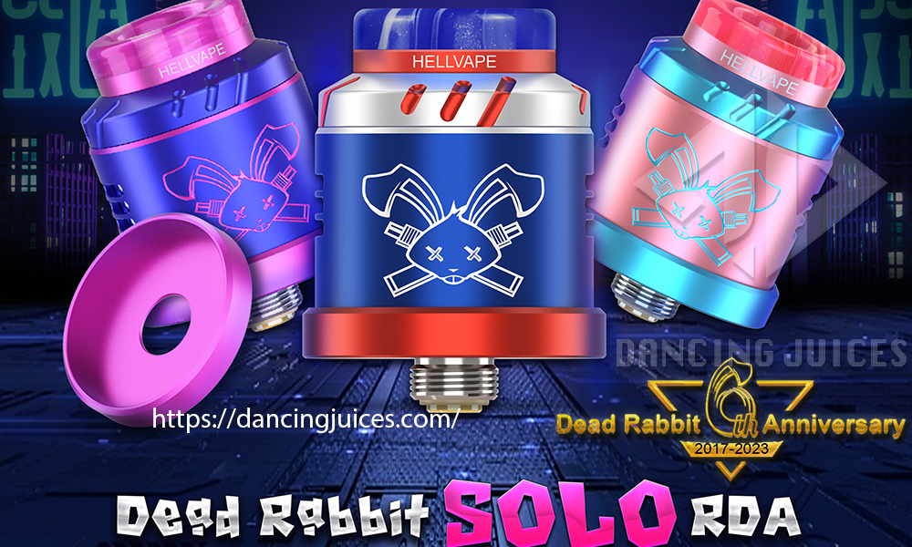 HELLVAPE Dead Rabbit Solo RDA 6th Anniv EDN