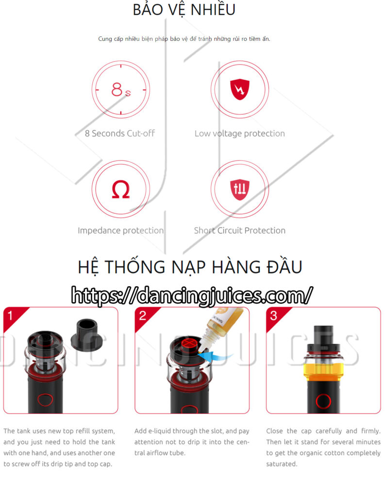 Vaping Thu Vi va Dep Mat Voi SMOK Vape Pen 22 Light Edition Phone: 0971.829.269